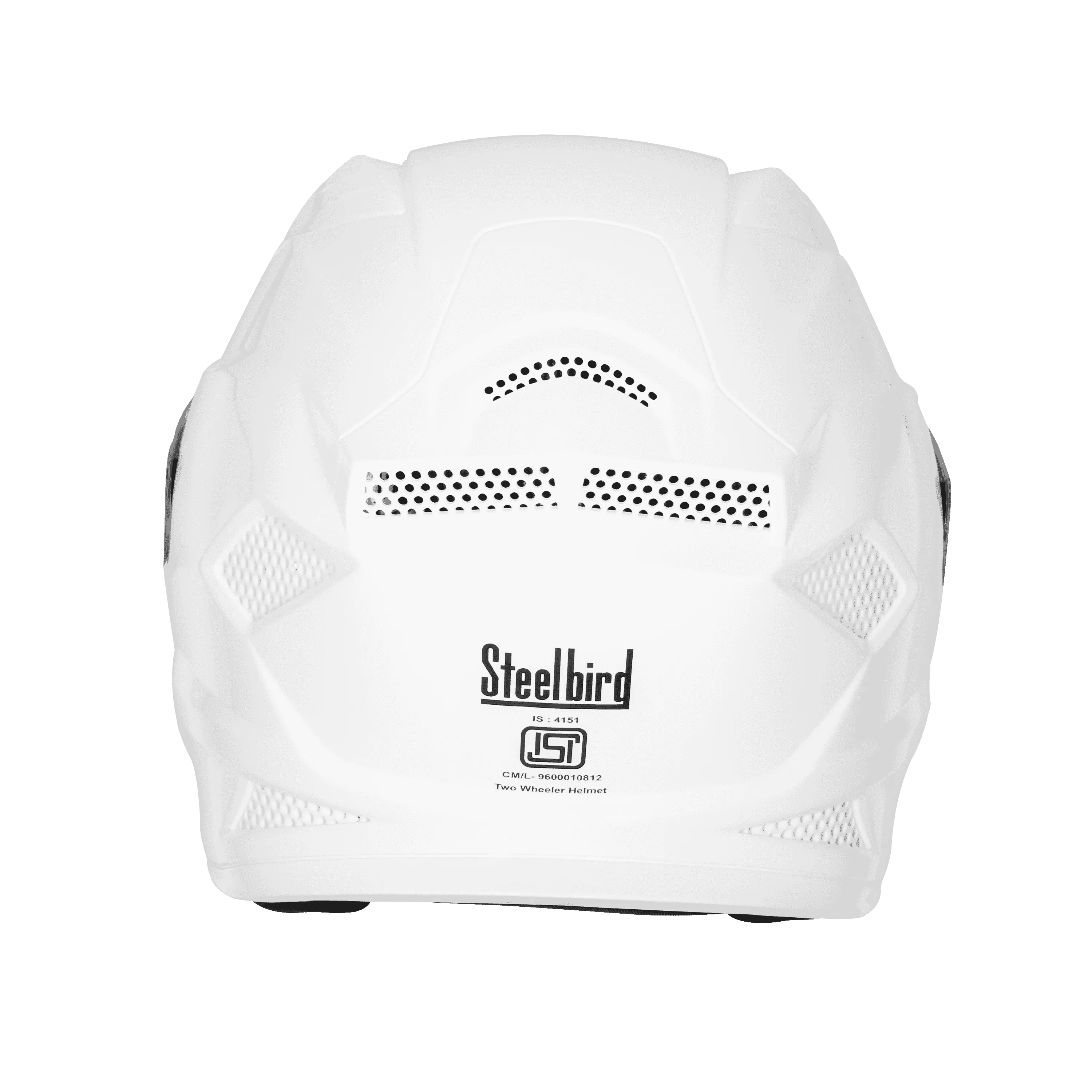Steelbird Sbh 25 Sharp White Full Face Helmet