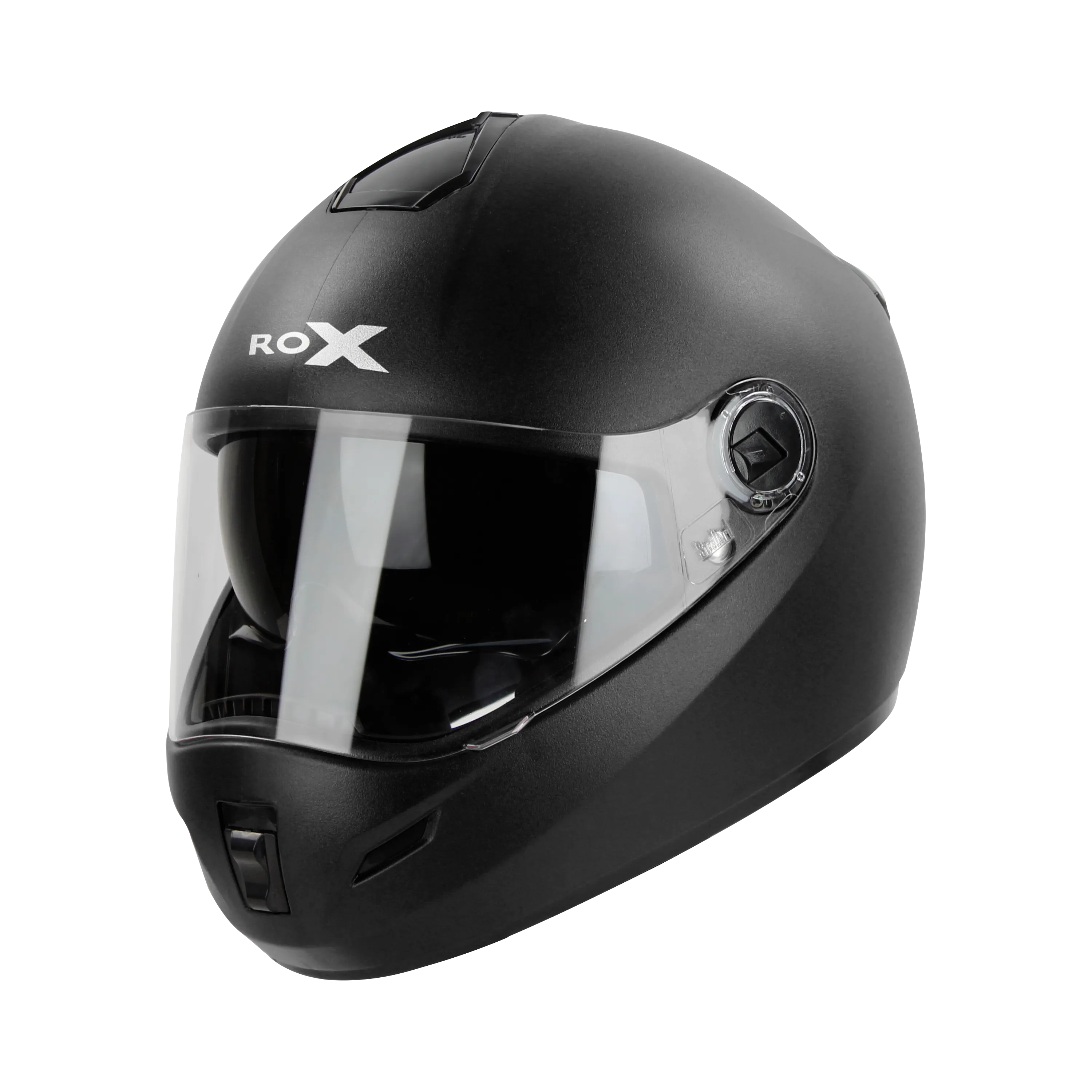 STEELBIRD Sbh 34 Rox Iss Dashing Black Full Face Helmet