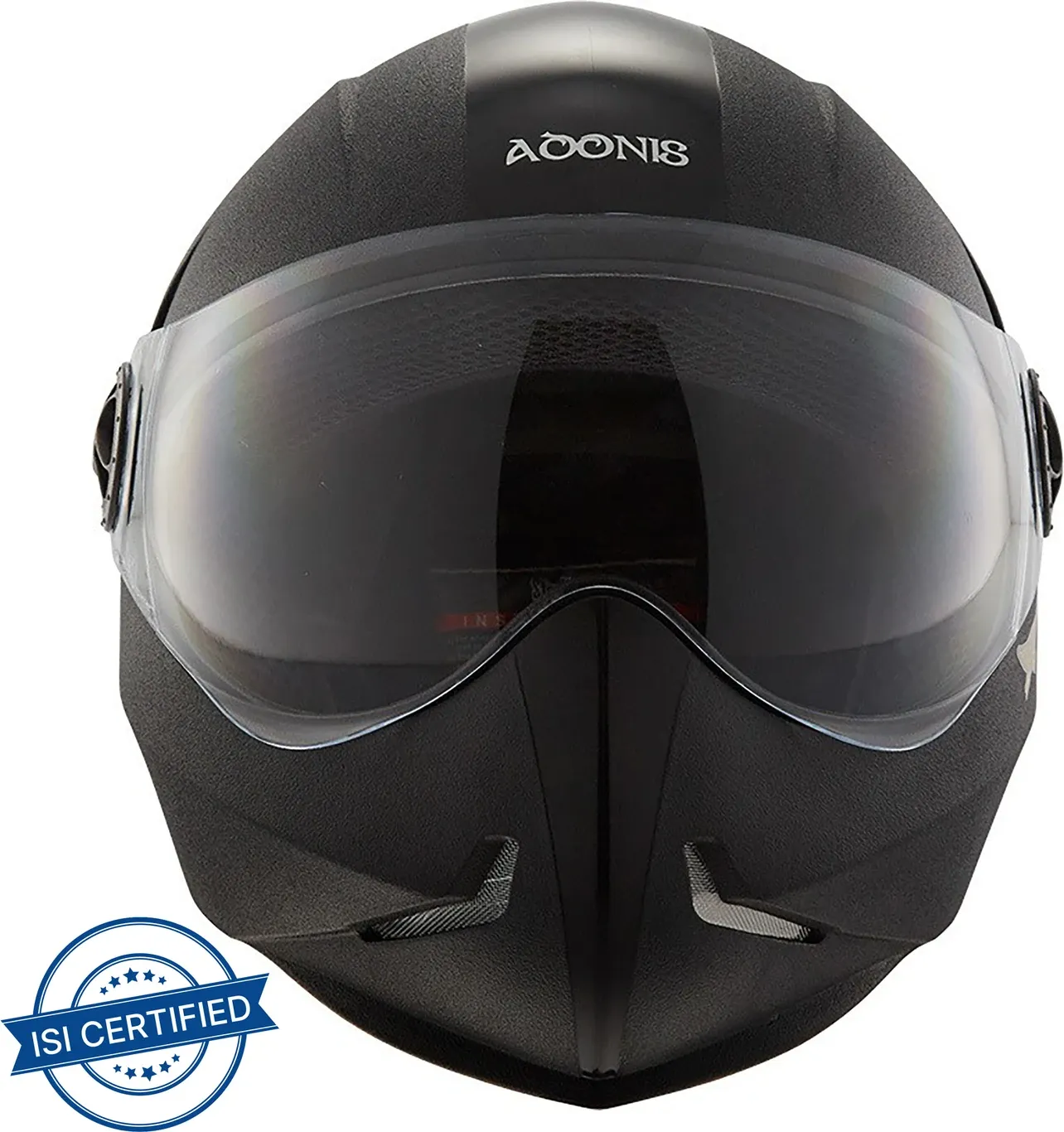 STEELBIRD Sbh 50  Adonis Black Full Face Helmet
