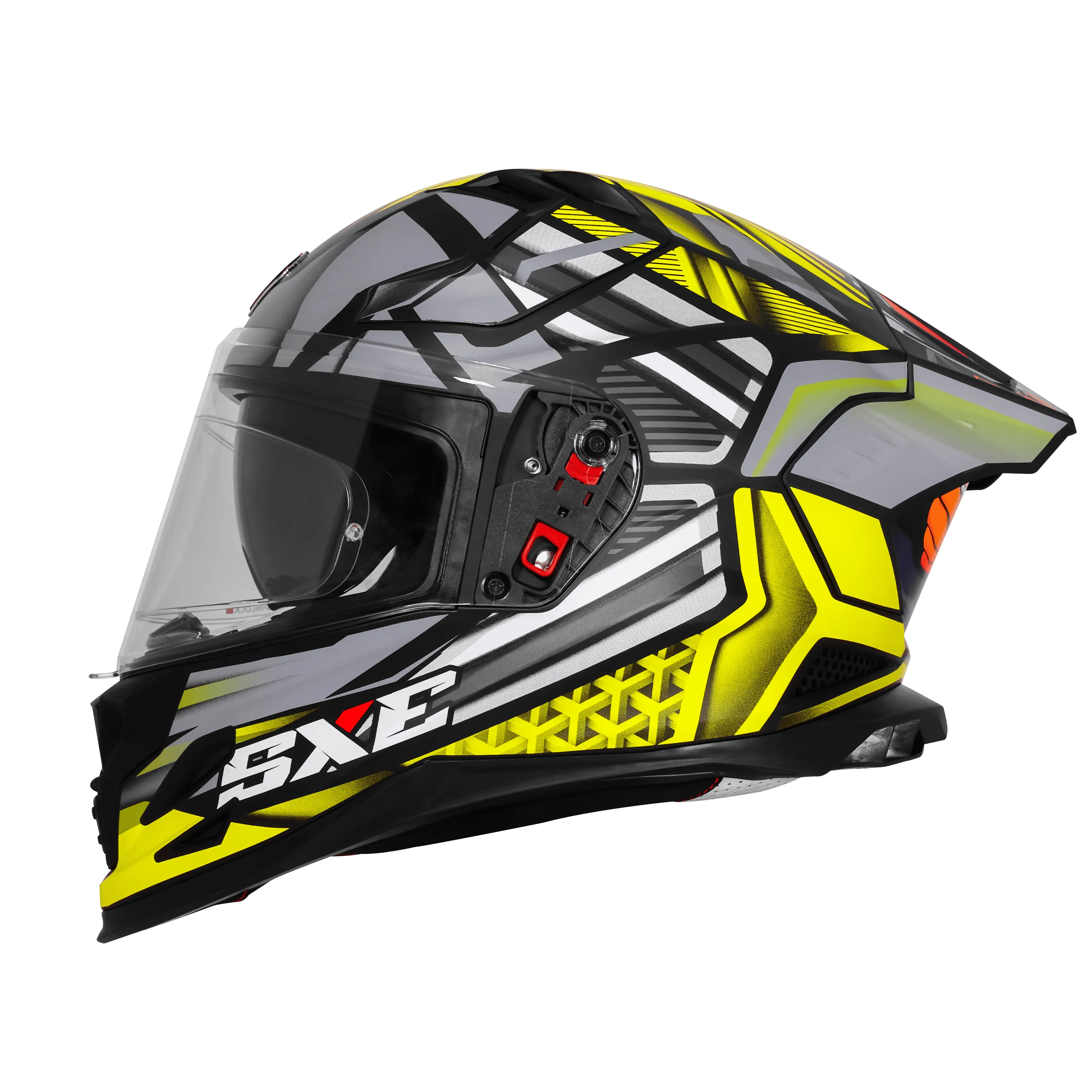 Steelbird Sbh 61 Sxe Sp2 Black Neon Full Face Helmet