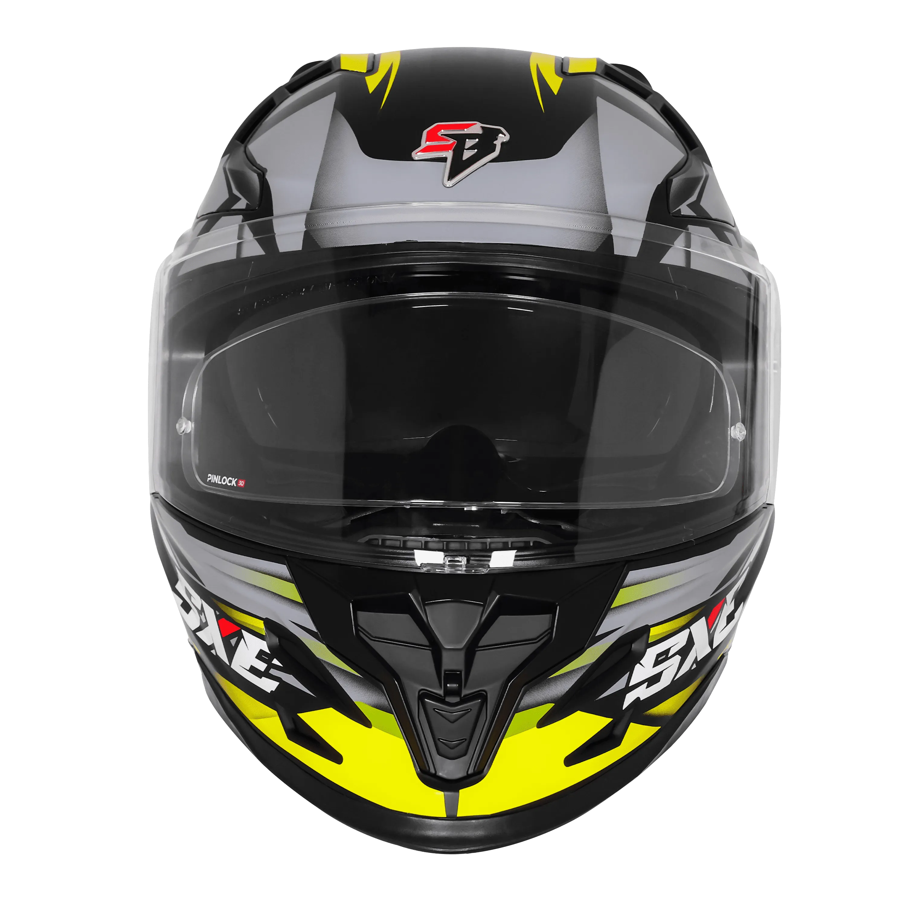Steelbird Sbh 61 Sxe Sp2 Black Neon Full Face Helmet