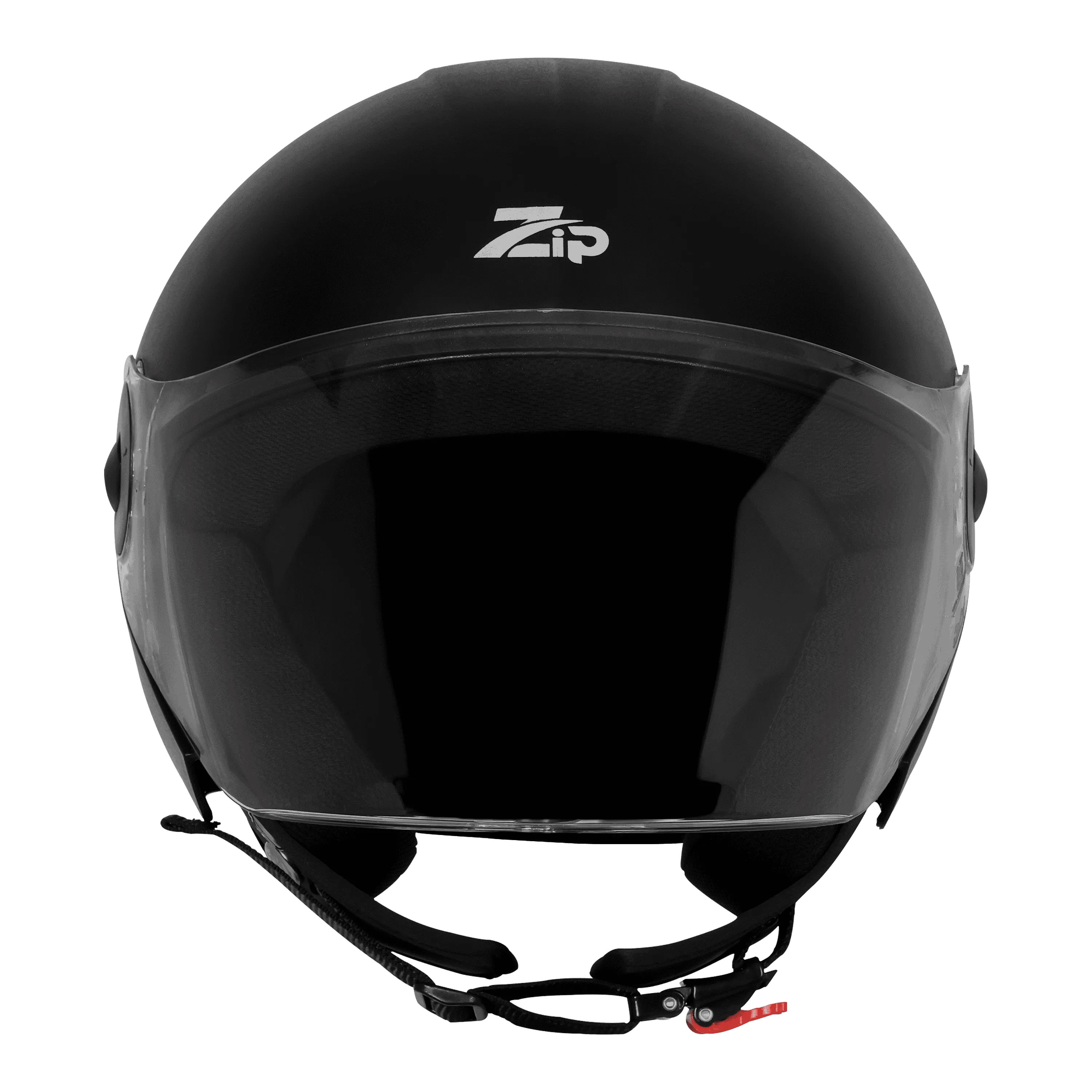 Steelbird Sbh 64 Zip Rf Black 500MM Half Face Helmet