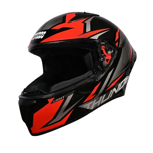 STUDDS Thunder D1 Light Volt Black N2 Full Face Helmet