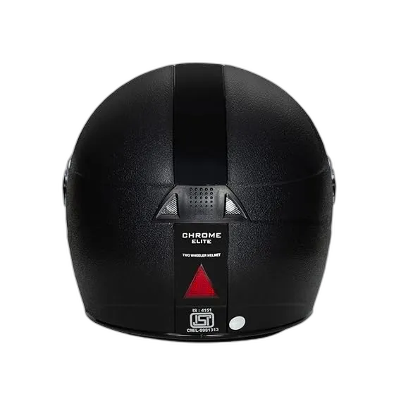 STUDDS Chrome Elite Black Full Face Helmet