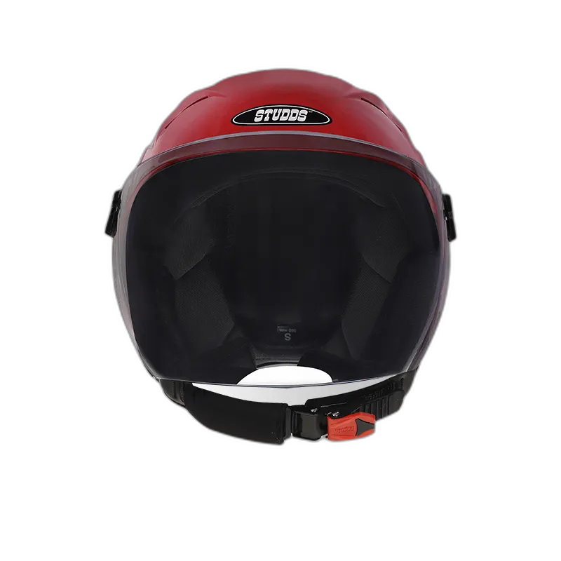 STUDDS Dame Sport Red Half Face Helmet