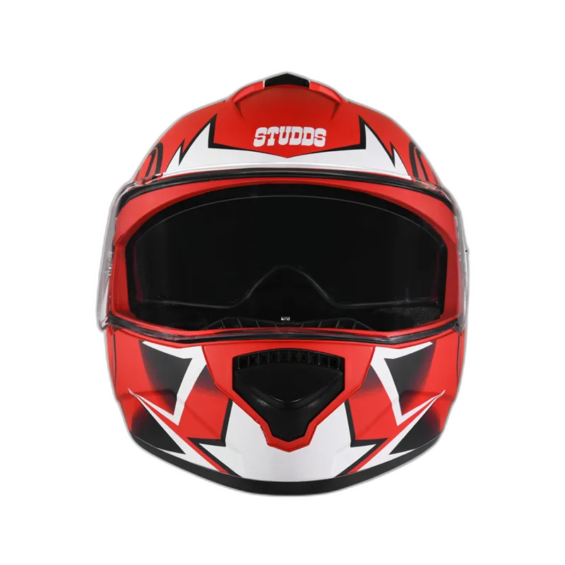 STUDDS Drifter D1 Red N2 Full Face Helmet