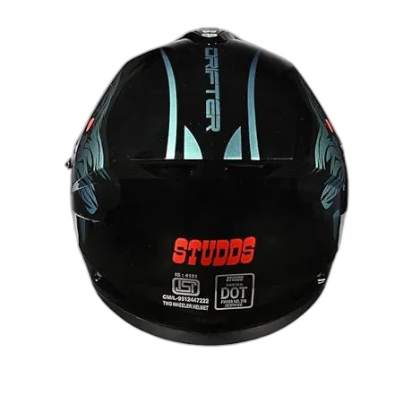STUDDS Drifter D2 Chameleon N1 Blue Full Face Helmet