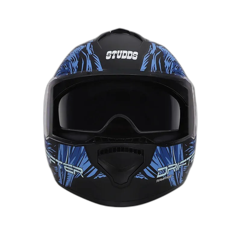 STUDDS Drifter D3 Matt Black N1 Full Face Helmet