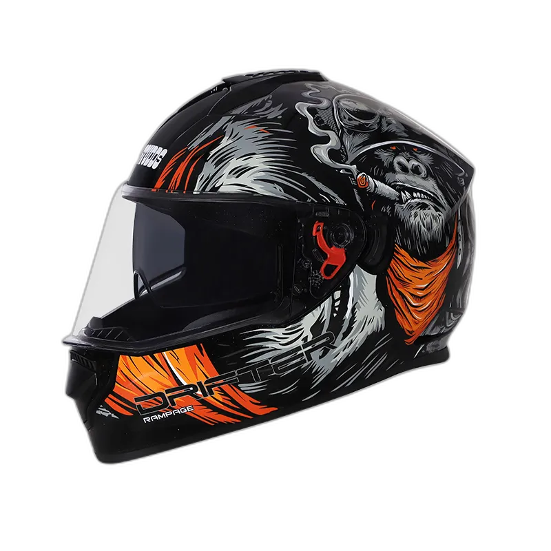 STUDDS Drifter D3 Black N10 Full Face Helmet
