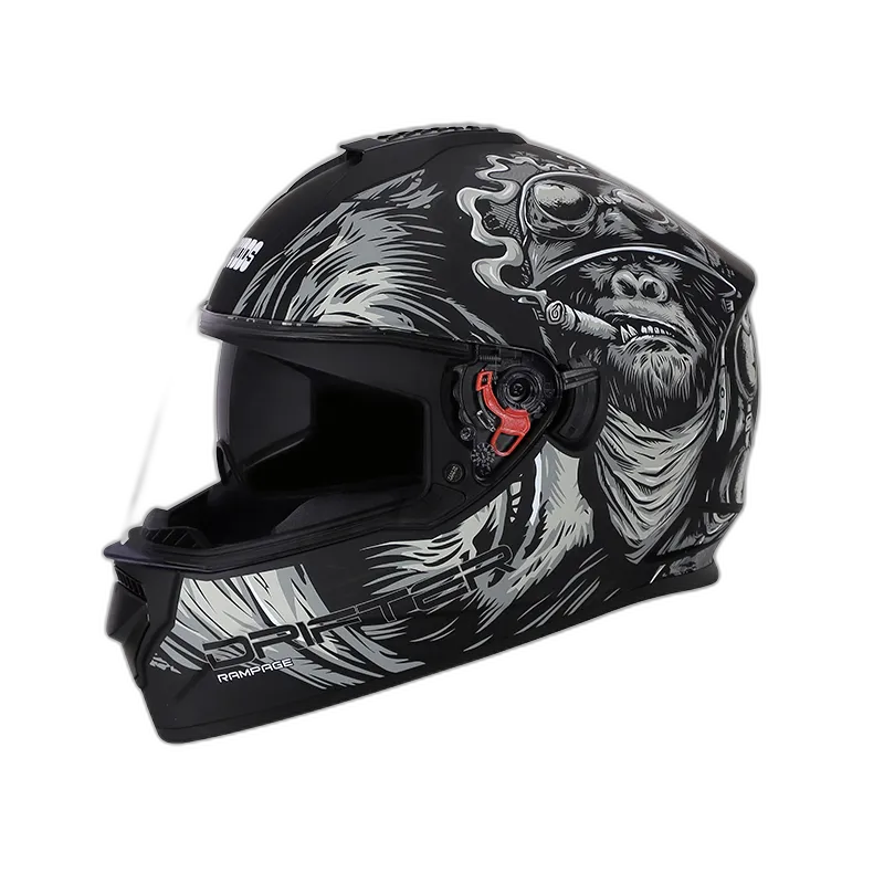 STUDDS Drifter D3 Matt Black N4 Full Face Helmet