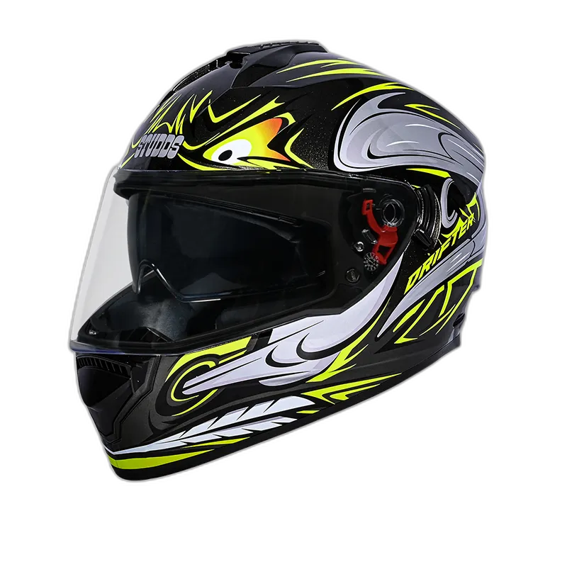 STUDDS Drifter D4 Black N5 Full Face Helmet