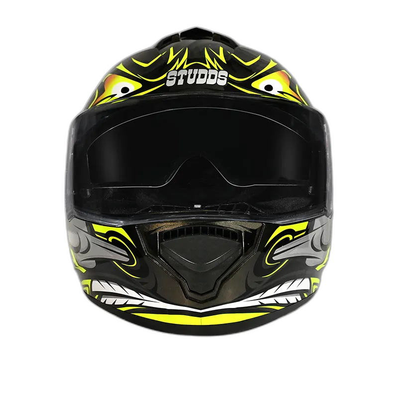 STUDDS Drifter D4 Black N5 Full Face Helmet