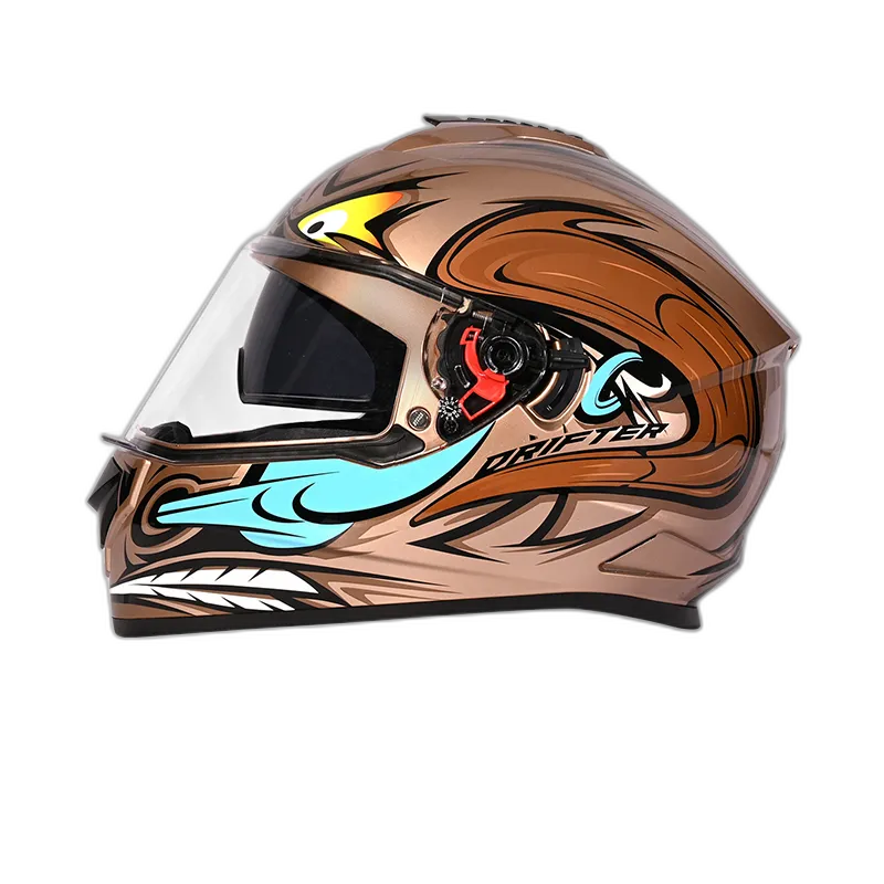 STUDDS Drifter D4 Brown N12 Full Face Helmet