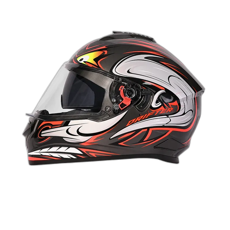 STUDDS Drifter D4 Grey N2 Full Face Helmet