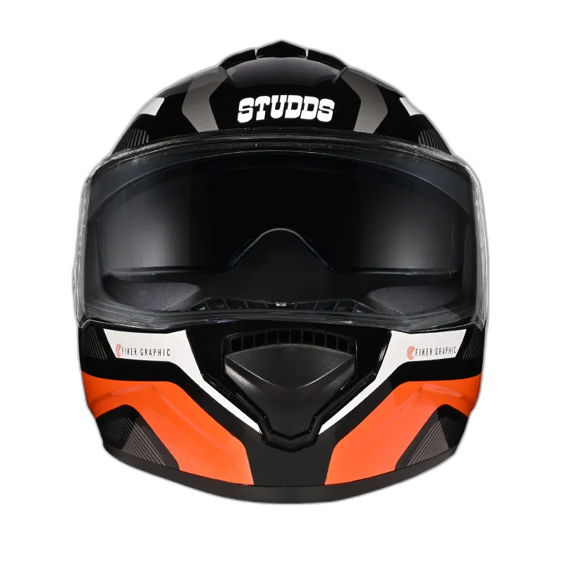 STUDDS Drifter D5 Black N10 Full Face Helmet