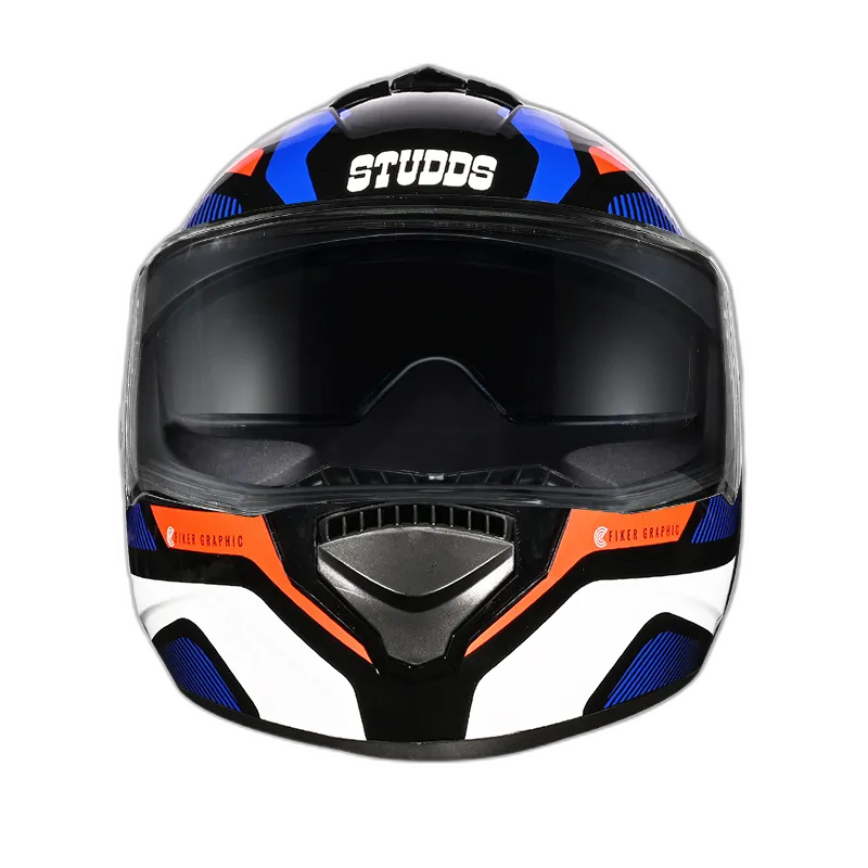 STUDDS Drifter D5 Black N1 Full Face Helmet