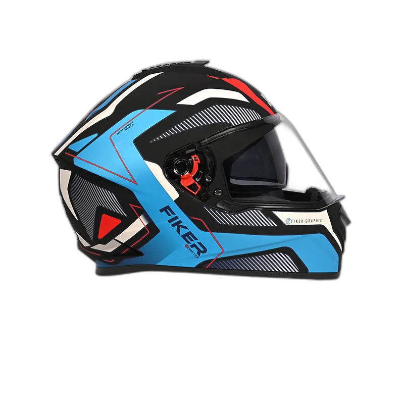 STUDDS Drifter D5 Matt Blue N1 Full Face Helmet