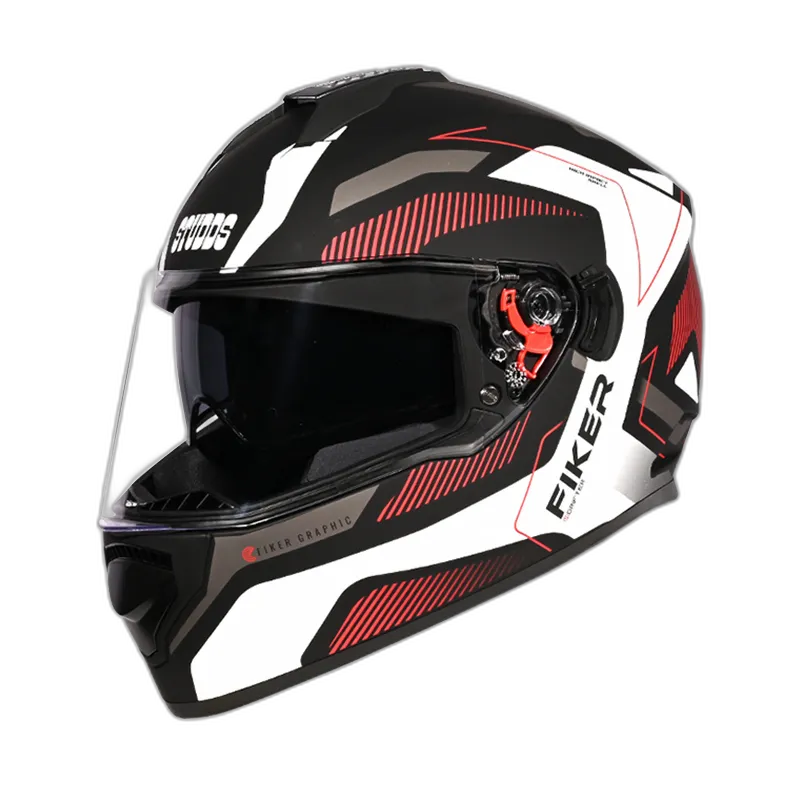 STUDDS Drifter D5 Matt Black N2 Full Face Helmet