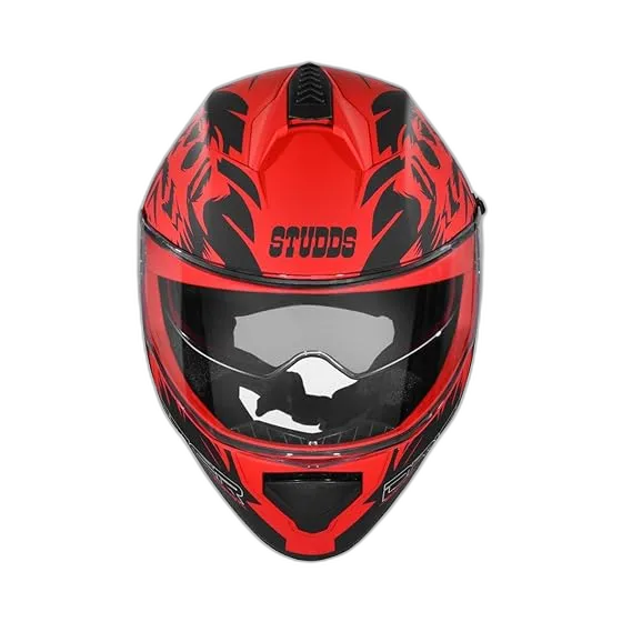 STUDDS Driter D2 Matt Red Full Face Helmet