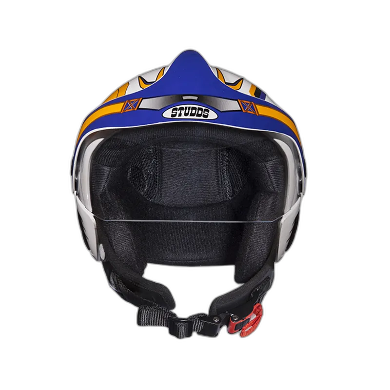 STUDDS Marshall Kids D1 White N Half Face Helmet