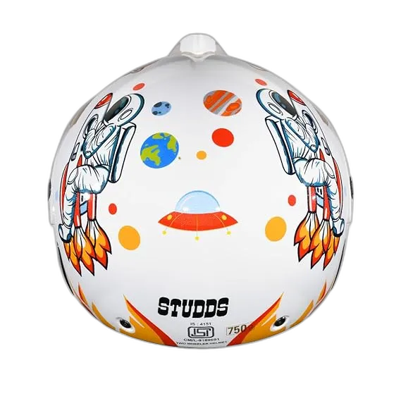 STUDDS Marshall Kids D2 Boys Half Face Helmet