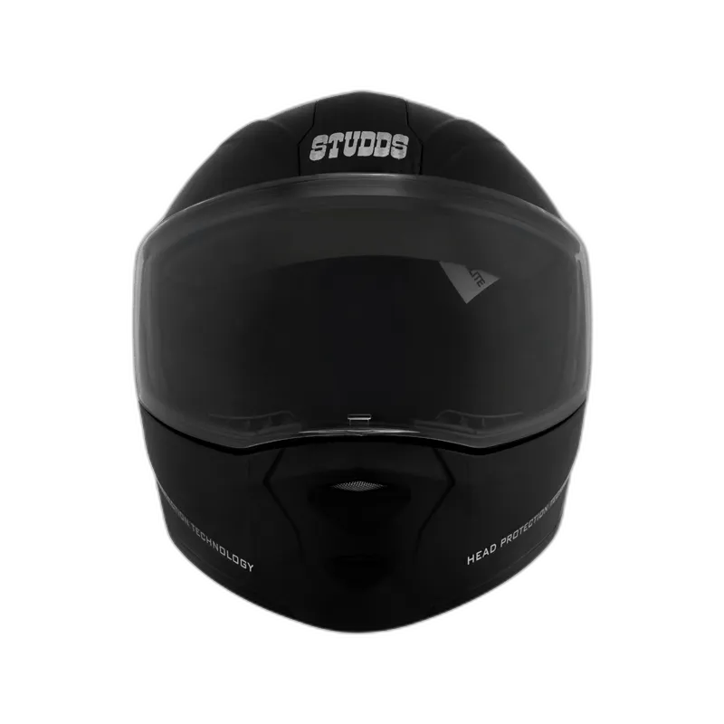STUDDS Ninja Elite Black Fu Flip Up Helmet