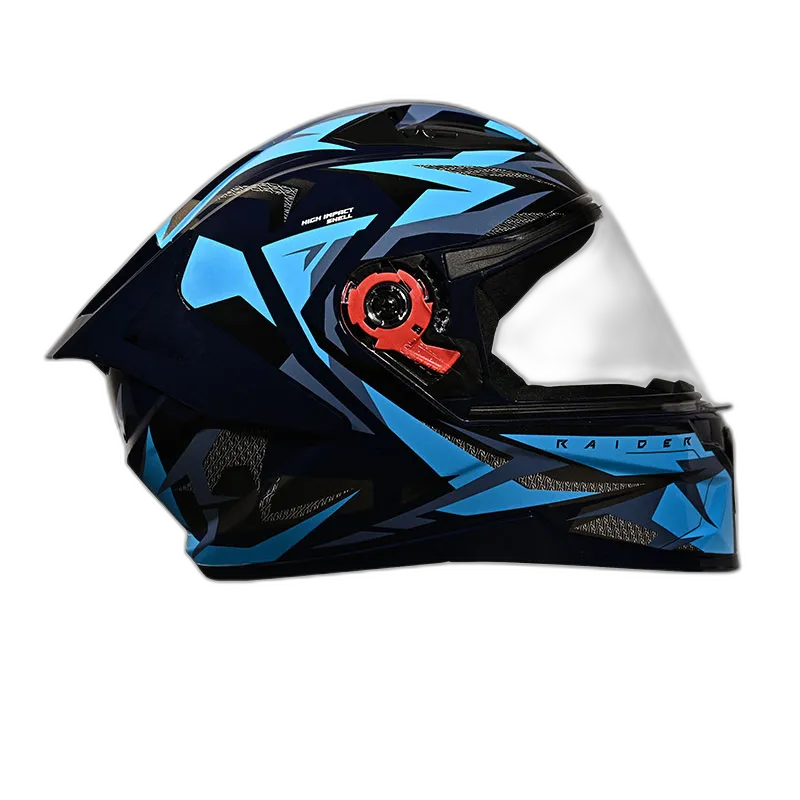 STUDDS Raider Skulpt D1 Blue N1 Full Face Helmet