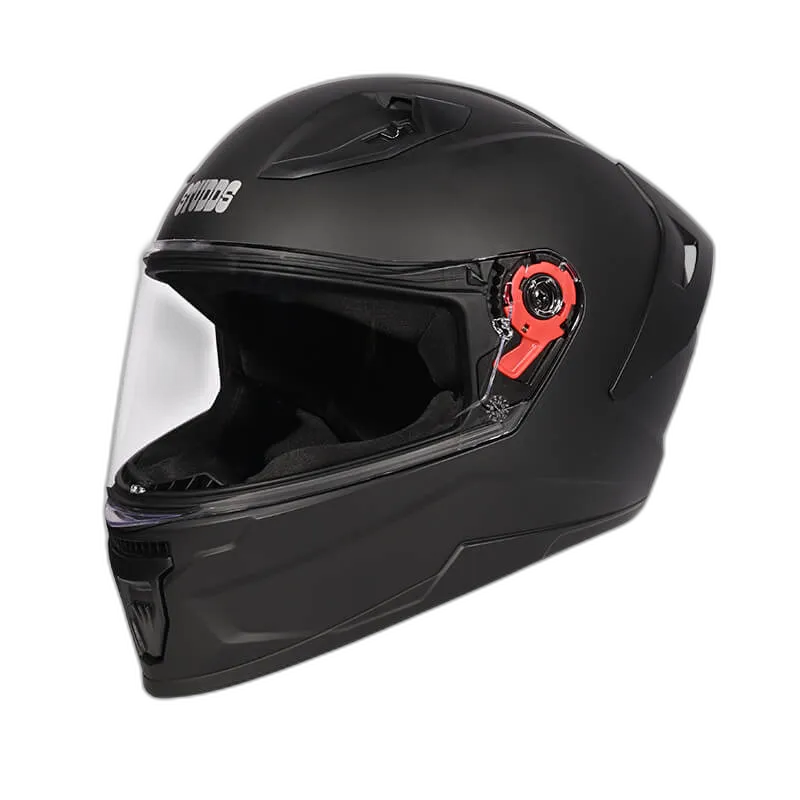 STUDDS Raider Super Matt Black Full Face Helmet