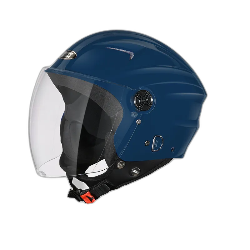 STUDDS Ray Super Dapper Blue Half Face Helmet