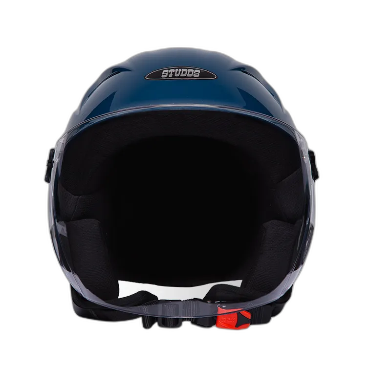 STUDDS Ray Super Dapper Blue Half Face Helmet