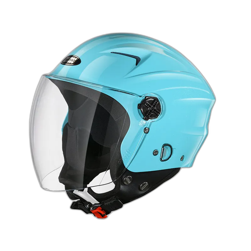 STUDDS Ray Super Pas Green Half Face Helmet
