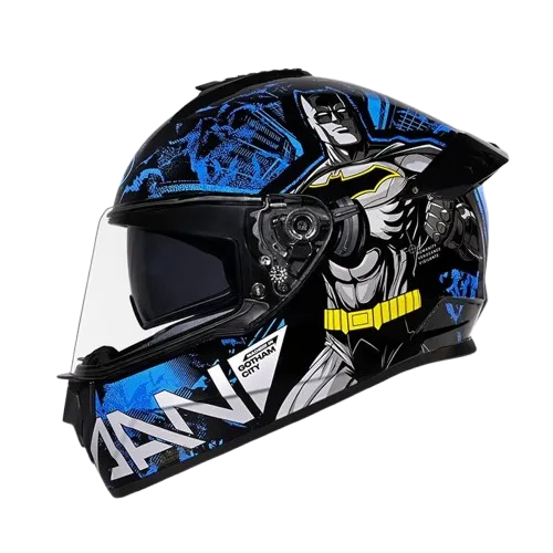 Studds Drifter Batman Edition Black N1 Full Face Helmet