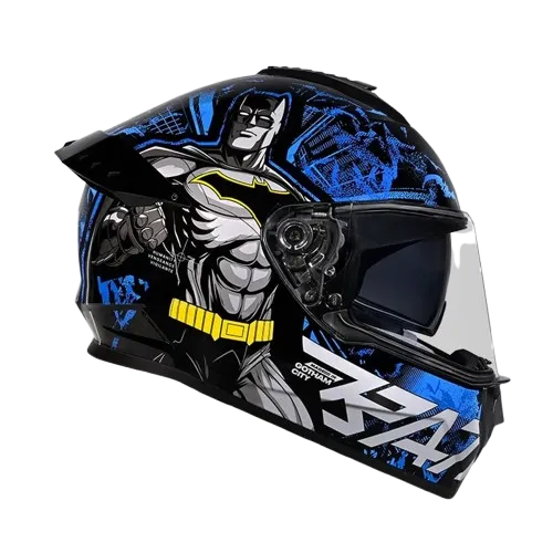 Studds Drifter Batman Edition Black N1 Full Face Helmet