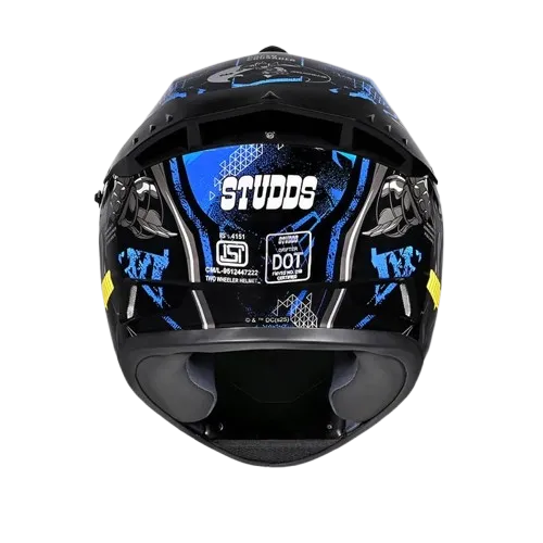 Studds Drifter Batman Edition Black N1 Full Face Helmet