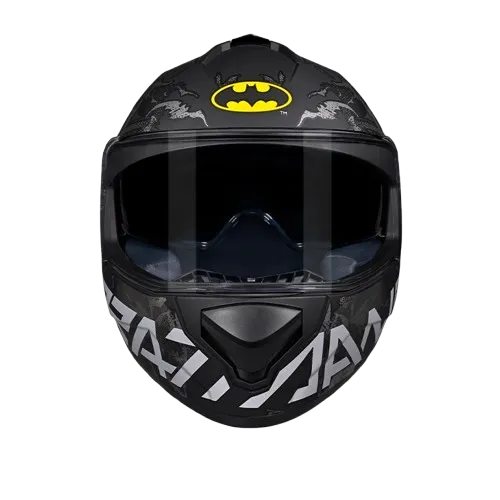 Studds Drifter Batman Edition Matt Black N4 Full Face Helmet