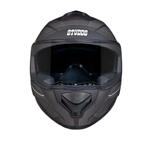 Studds Drifter D6 Rebellion Matt Black N4 full face helmet