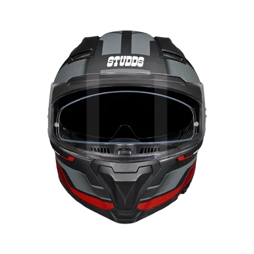 Studds Helios D1 Black Gray N2 Full face Helmet
