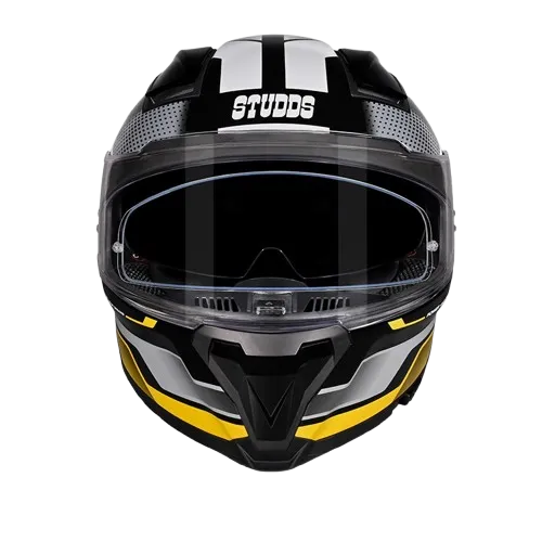 Studds Helios D1 Matt Black N5 Full face Helmet