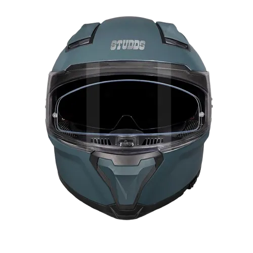 Studds Helios Shark Skin Blue Full face Helmet
