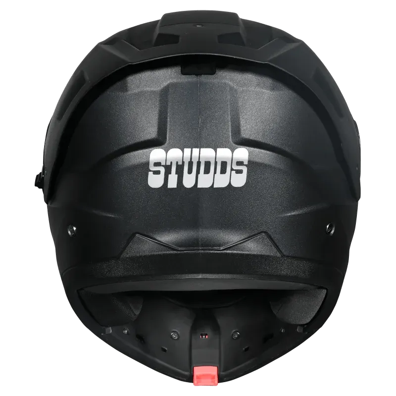 Studds Ninja Comet Black Flip Up Helmet