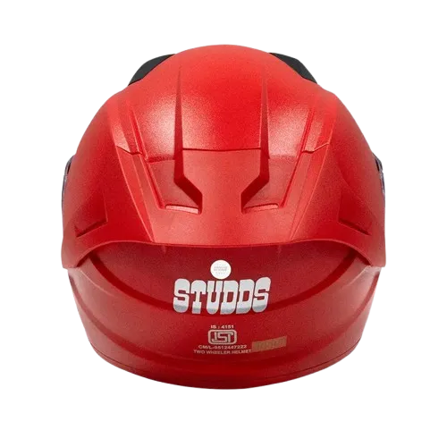 STUDDS Raider Red Full Face Helmet