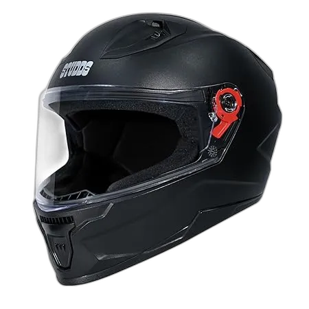 STUDDS Raider Street Black Full Face Helmet