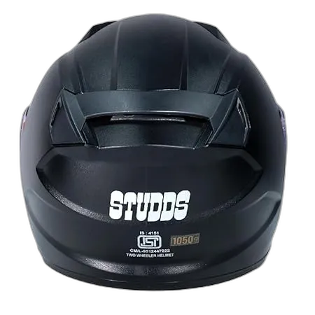 STUDDS Raider Street Black Full Face Helmet