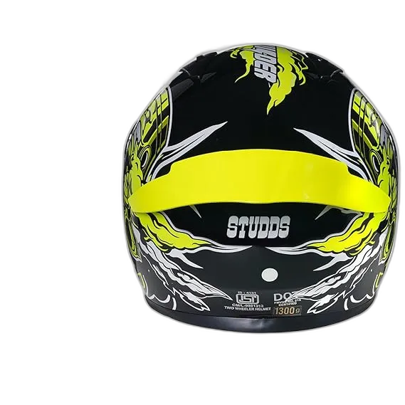 STUDDS Thunder D10 Black N5 Full Face Helmet