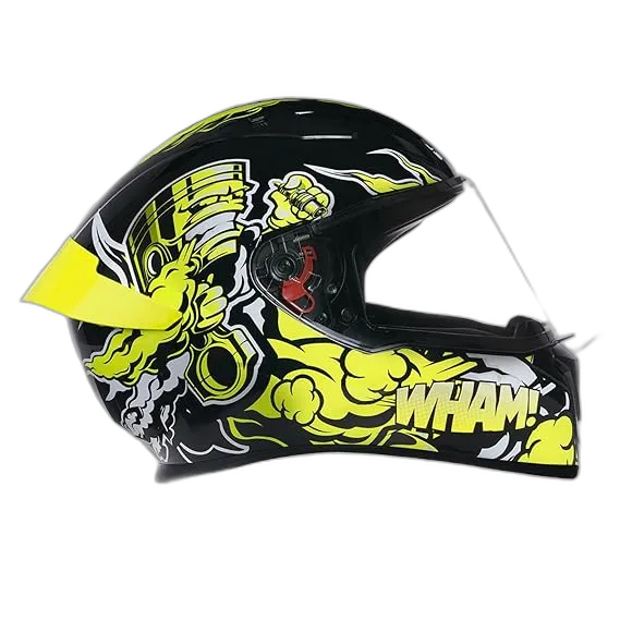 STUDDS Thunder D10 Black N5 Full Face Helmet