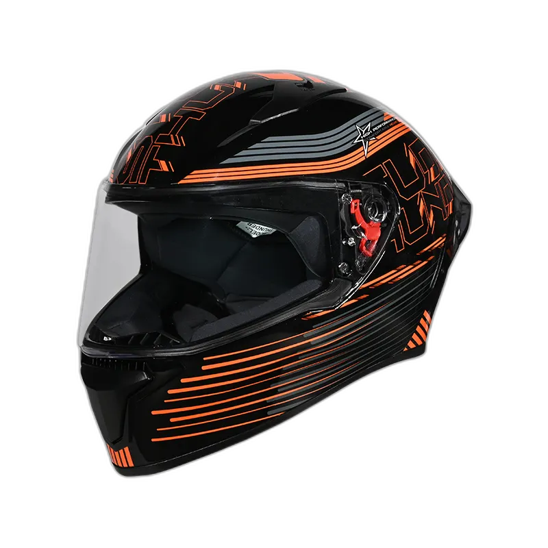 STUDDS Thunder D11 Black N10 Full Face Helmet