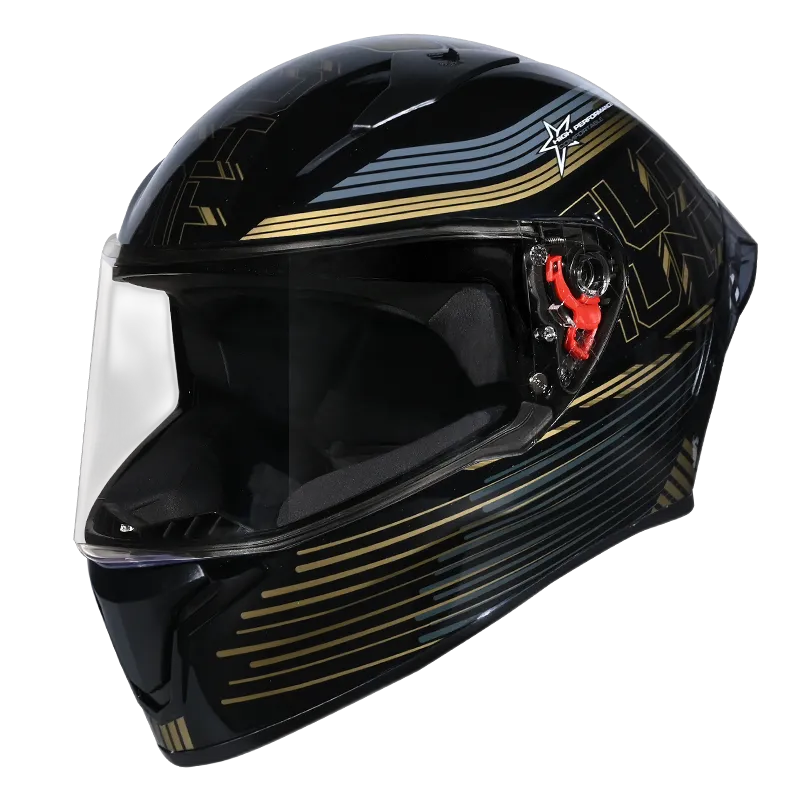 STUDDS Thunder D11 Black N12 Full Face Helmet