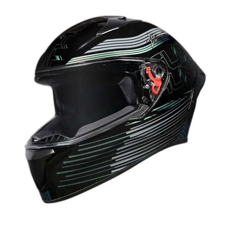 STUDDS Thunder D11 W Sp Bk Full Face Helmet