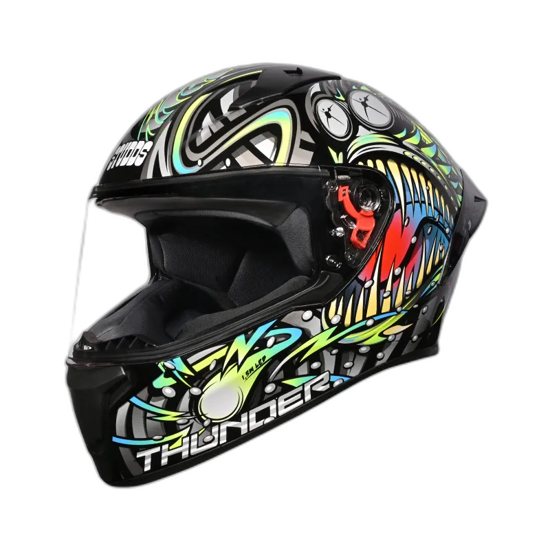 STUDDS Thunder D12 Black Gry N1 Full Face Helmet