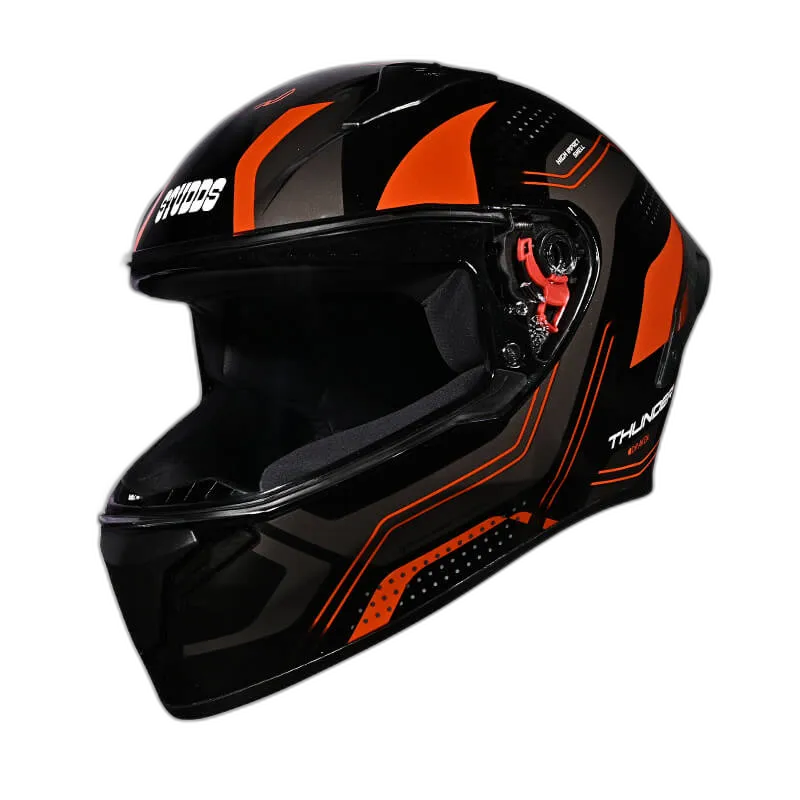 STUDDS Thunder D2 Drakan Black N10 Full Face Helmet
